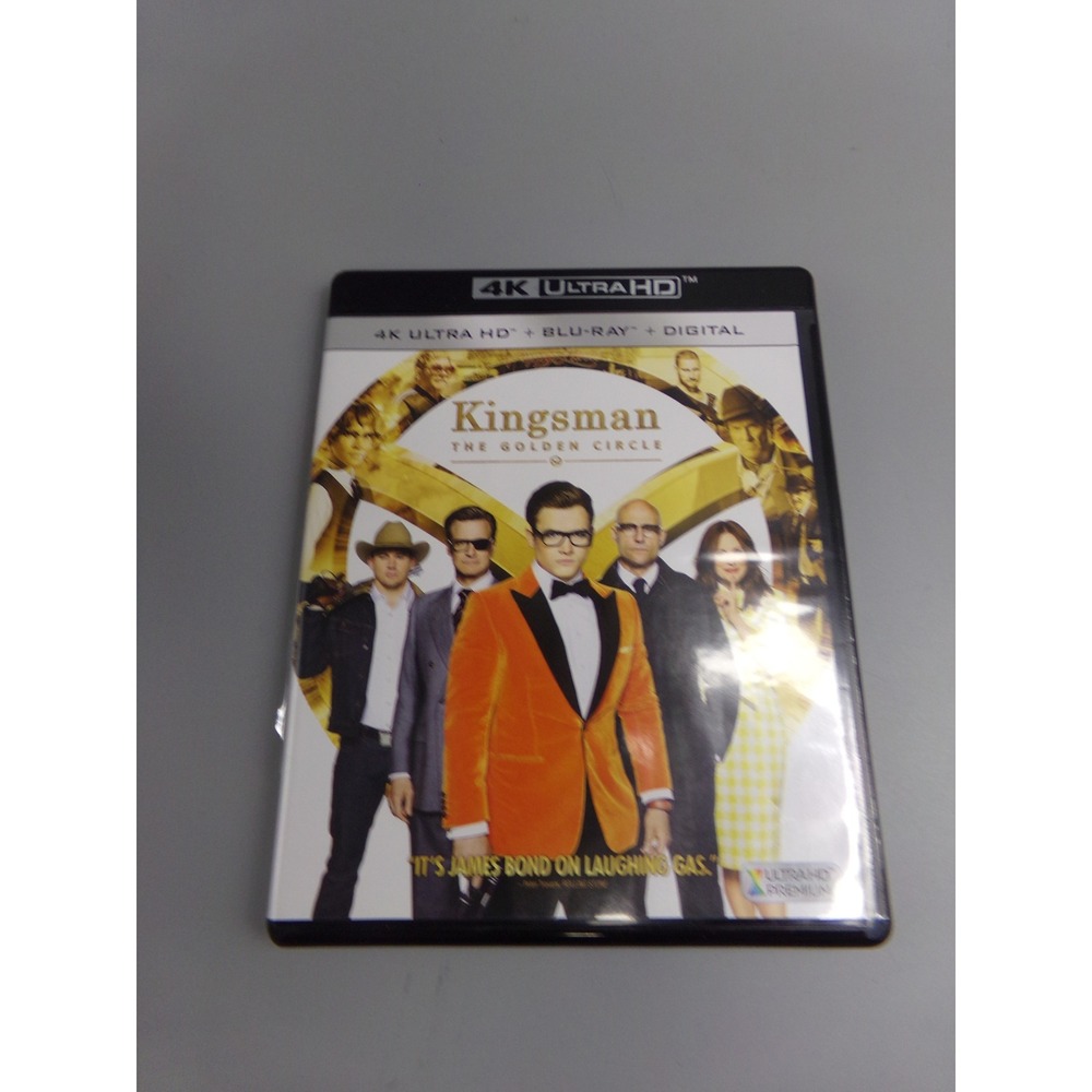 Kingsman The Golden‎ Circle 4K Ultra HD Blu-ray Disc Digital Movie